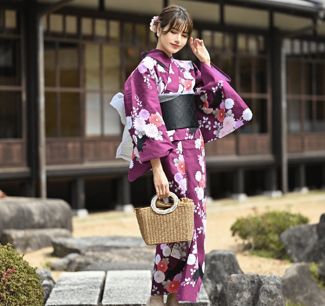 今年の浴衣のテーマは「和モダン」