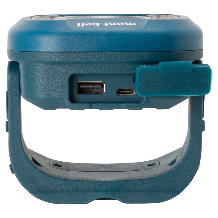 るさは最大1500ルーメンの大光量で、離れた場所から全体を照らせるLEDランプ