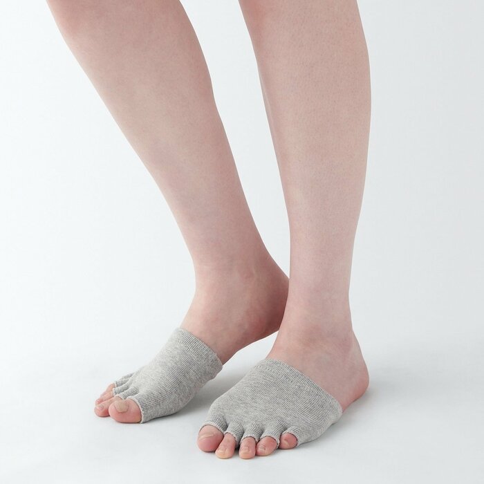 無印良品公式　フィンガーレス5本指　パーツソックス