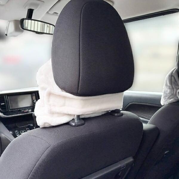 ミッフィーでぬくぬく！ミッフィーデザインのカー用品〈4WAYヘッドレストブランケット〉に癒されそう！クッションにもなります！