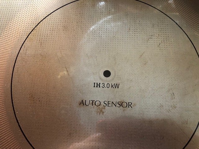 『ガスコンロ・IHクリーナー』使用後（筆者撮影）