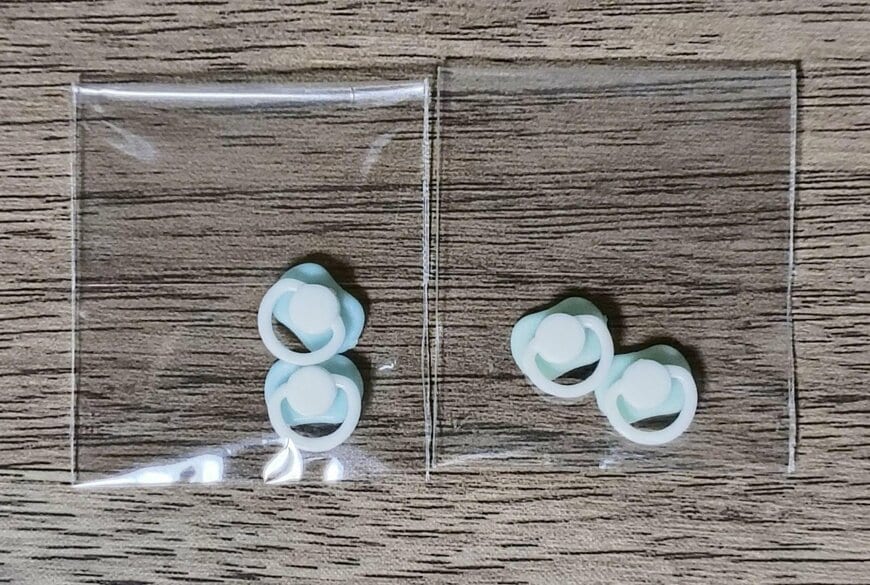 筆者撮影（セリア、おしゃぶりパーツ）