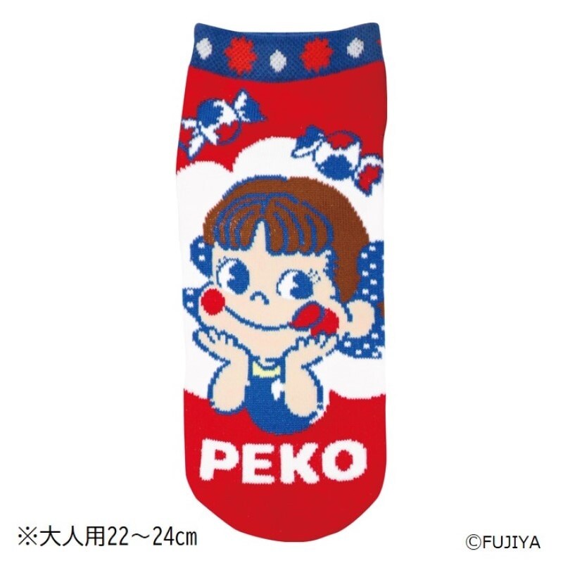 靴下3足セット(ペコちゃん×サンリオ)