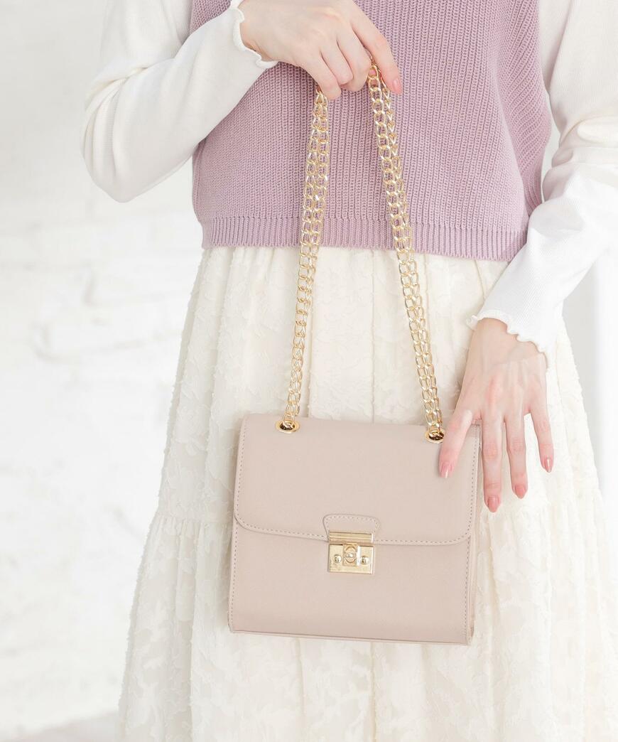 ハニーズ、チェーンショルダーバッグ画像