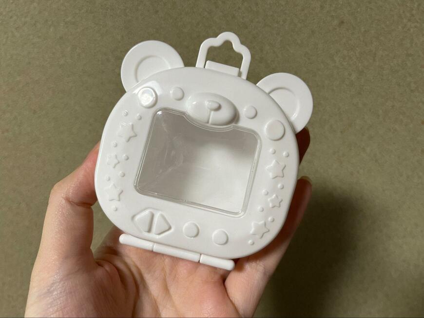 セリア、窓付ケース育成ゲーム機型画像