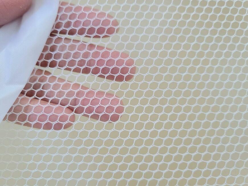 アジャスター付き衣類干しネット