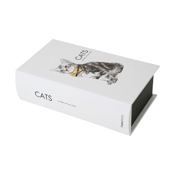 フランフラン公式　ティッシュボックス クリシア キャット