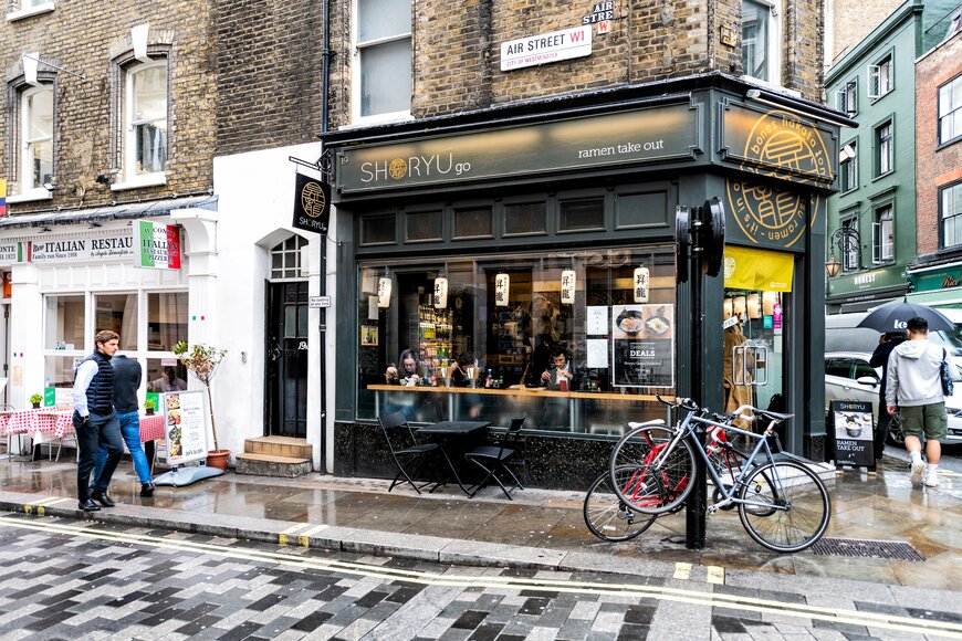 ロンドンのラーメン屋