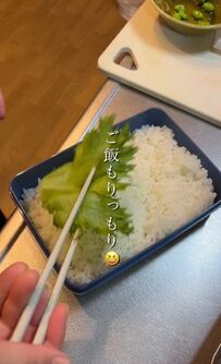 【ふわとろ卵＆豚こま焼肉弁当】今日も満腹確定なお弁当が話題