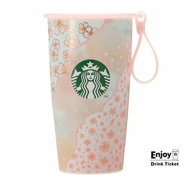 STARBUCKS ストラップカップシェイプステンレスボトルレイヤード355ml 6500いいね！スターバックス「SAKURAステンレスボトル」が華やか