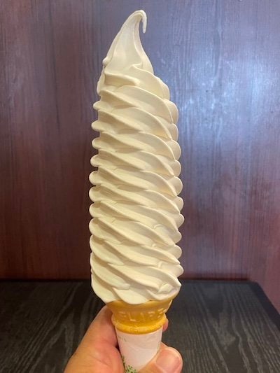 10段ソフトクリーム