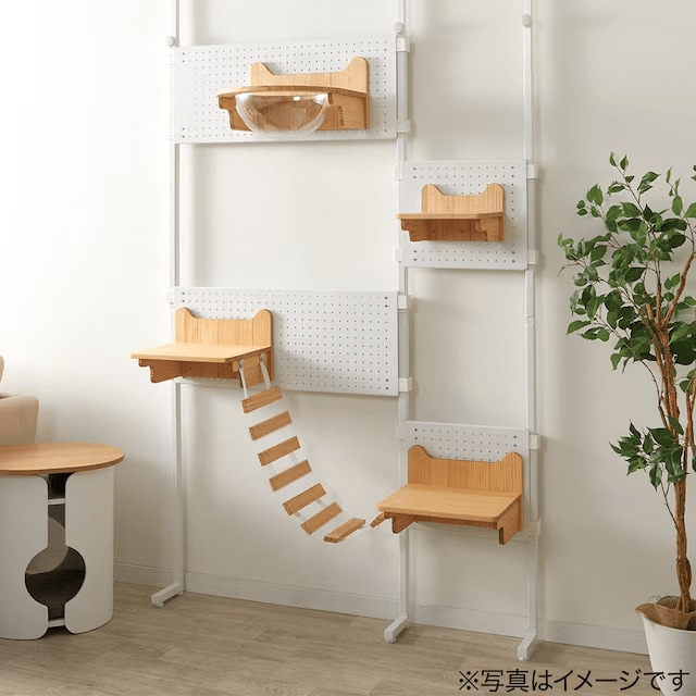 支柱1組だけではなく複数で組み合わせも可能