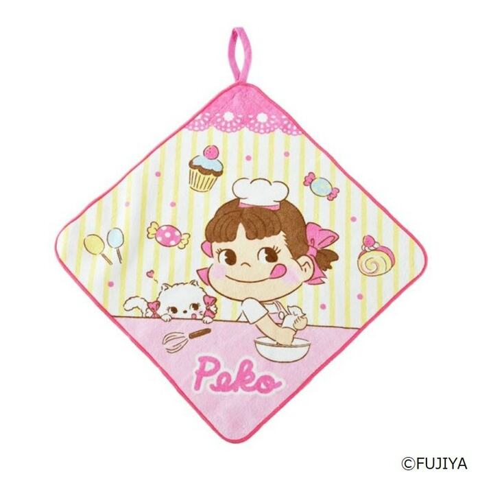 キュートペコ ループタオル3枚組