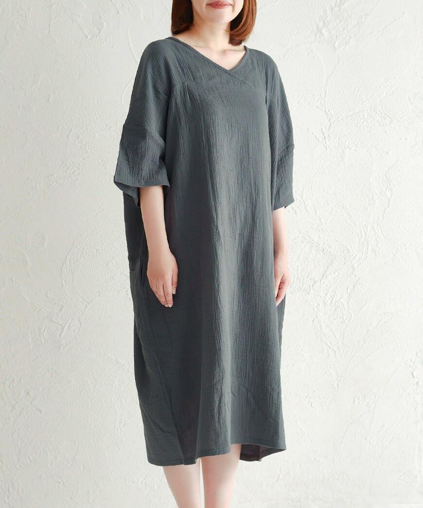 出所：パルグループ公式ファッション通販サイト 3COINS 《junko企画》ガーゼワンピース