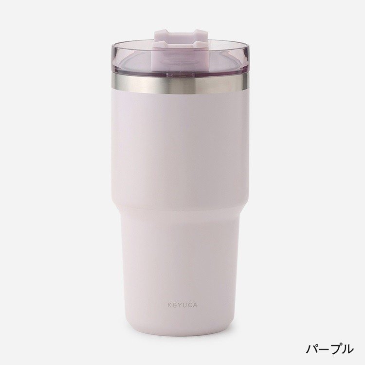 出所：河淳株式会社　2WAYフタ付真空断熱タンブラー560ml