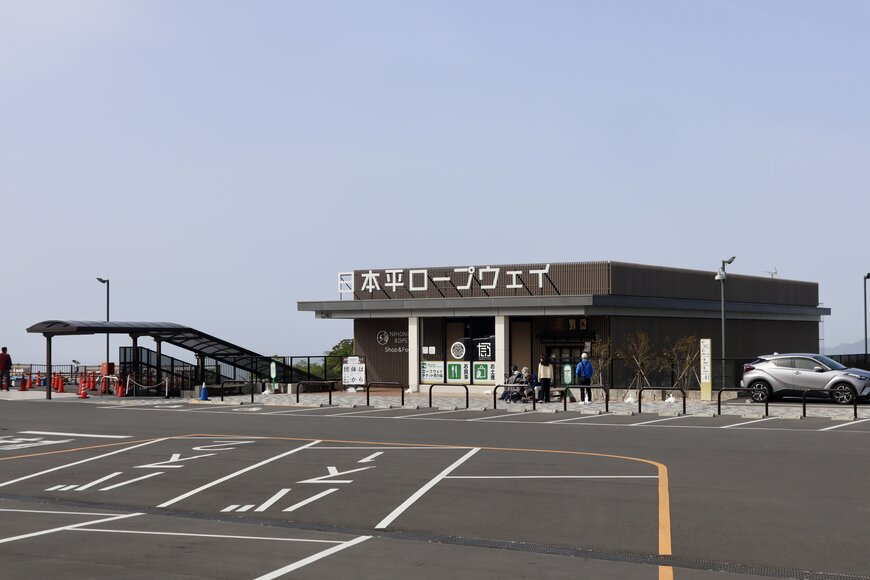 画像出所：日本平ロープウェイ外観（筆者撮影）