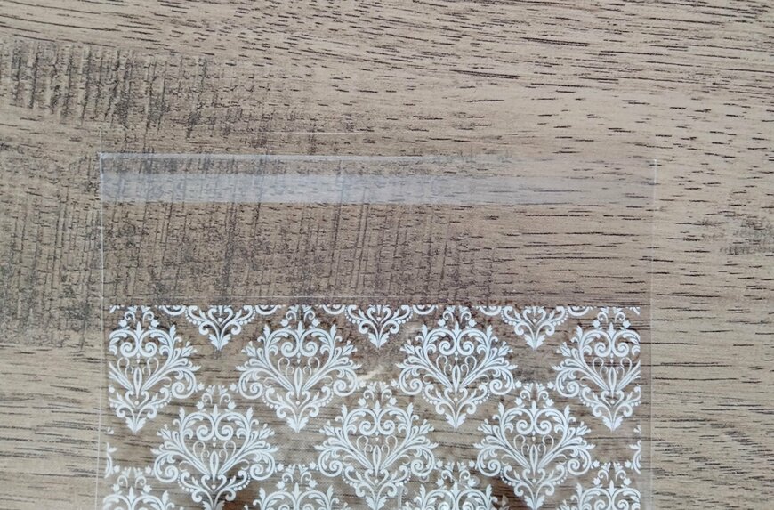 筆者撮影（セリア、ミニレターセット 4セット ロマンティックファンタジー）