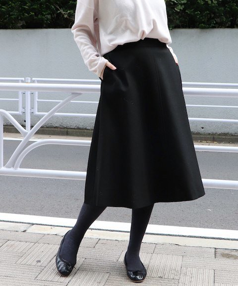 FRAMeWORK - サキソニーフレアスカート2 ¥16,200（税込）