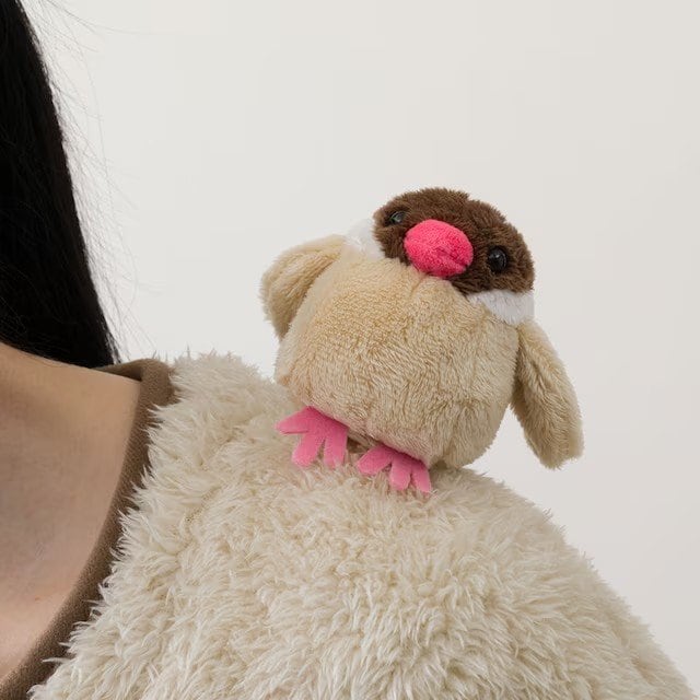 出所：ニトリネット　着る毛布(Nウォーム シナモンブンチョウ KO24)