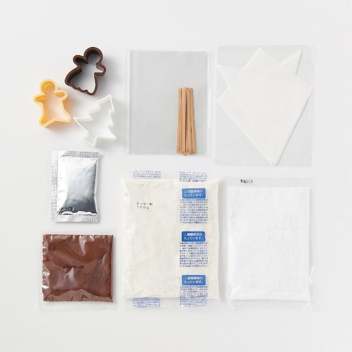 出所：無印良品ネットストア 自分でつくる　クリスマス型抜きクッキー