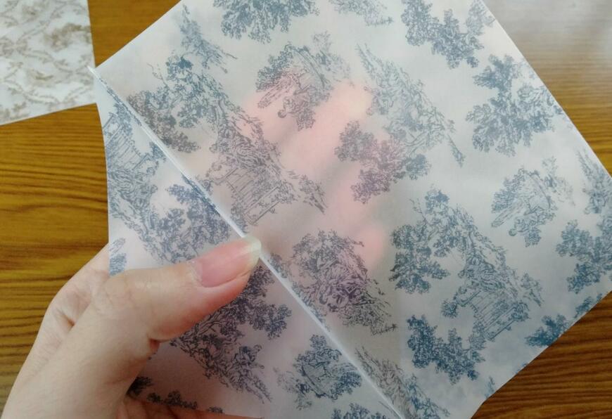 筆者撮影（セリア、レターセット 4セット トワルドジュイスタイル）