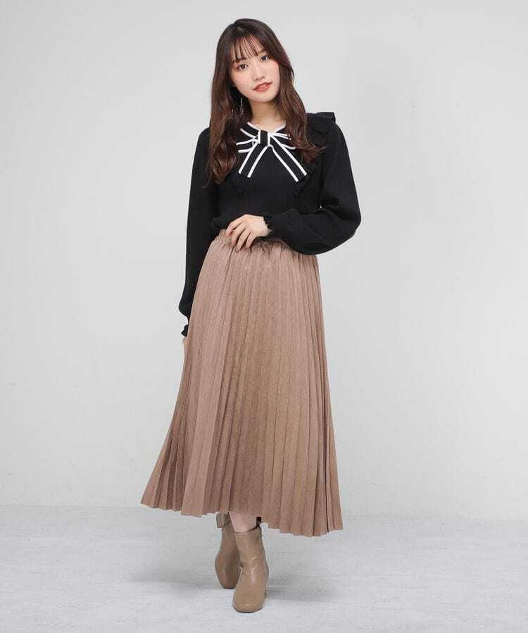 出所：ハニーズ公式通販 ボウタイトップス