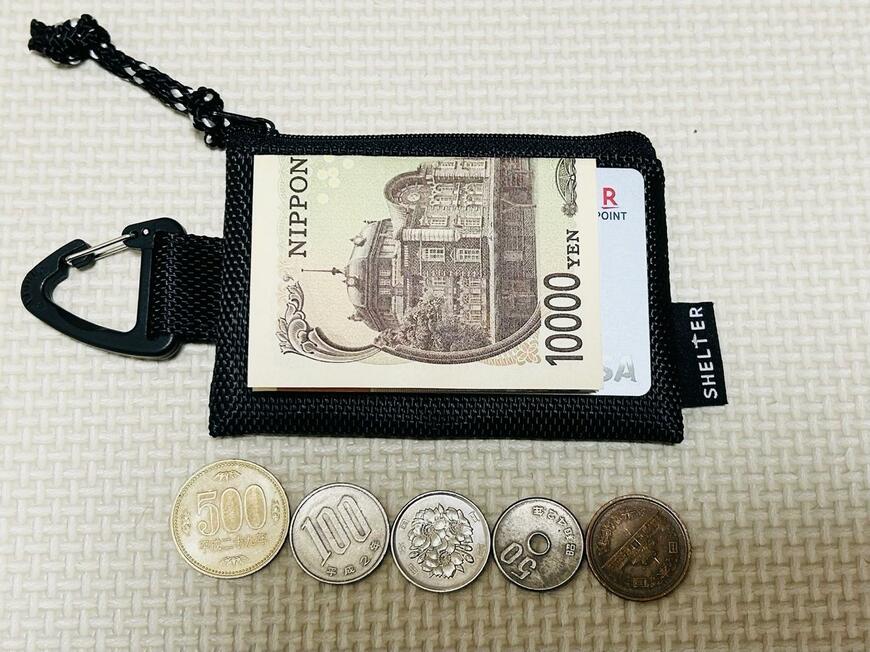 コインケースカラビナキーホルダー