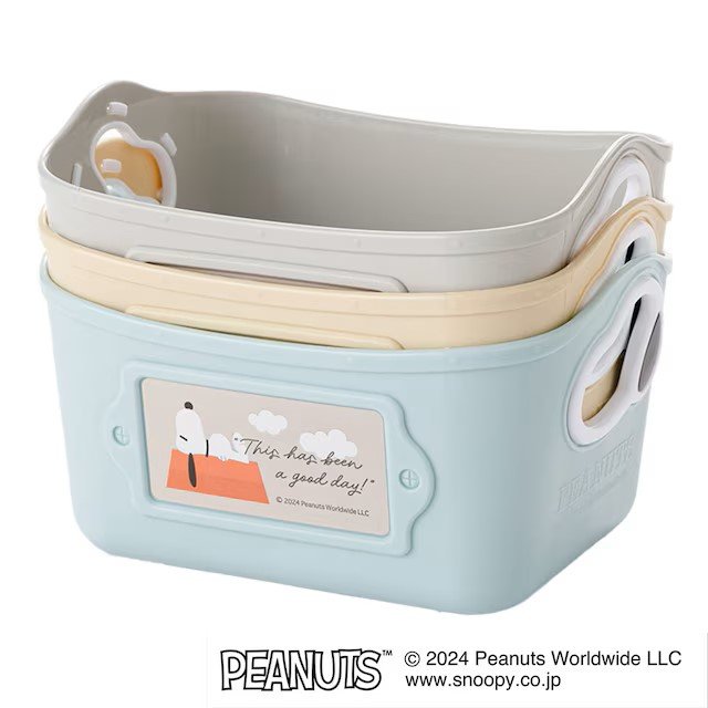 ミニやわらかバケツ 3P(スヌーピー4)