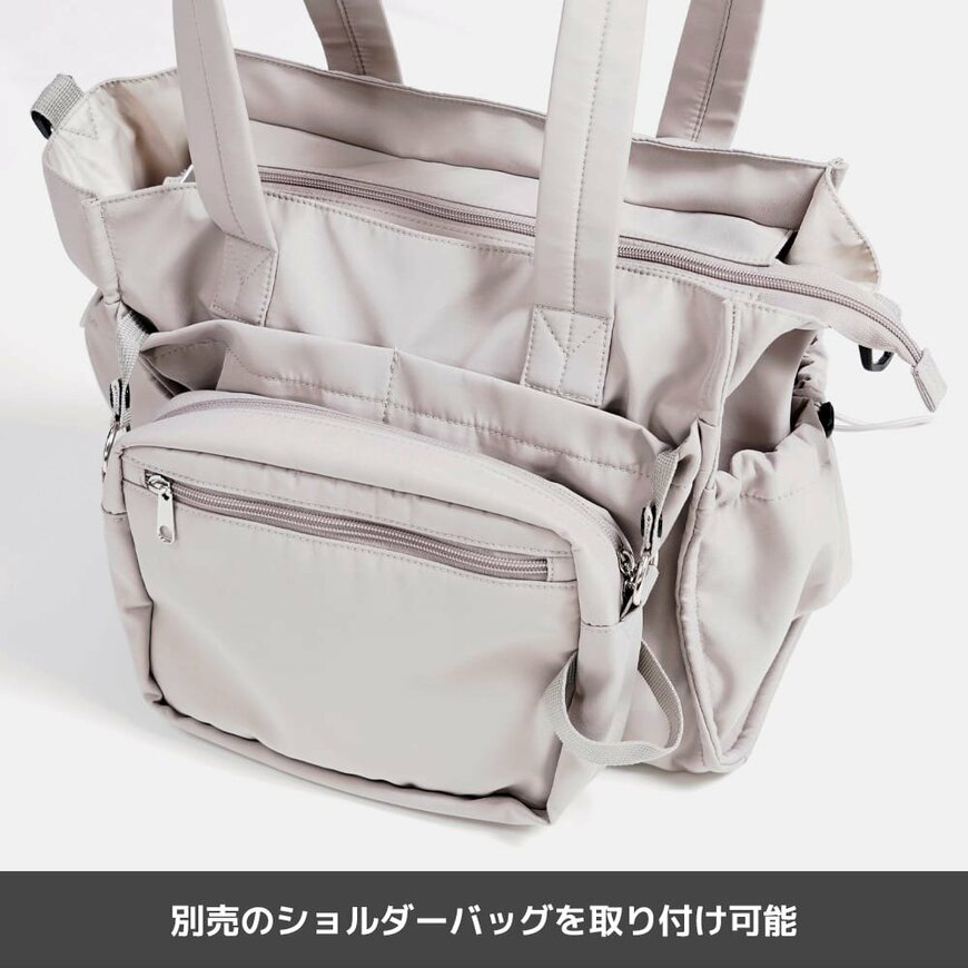 ワークマン、高撥水マルチシートインマザーズ2WAYトートバッグ画像