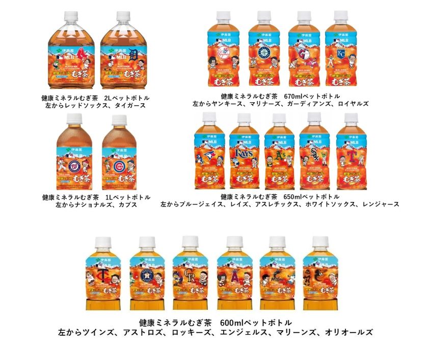 シーンに合わせて選べる豊富なペットボトルサイズ