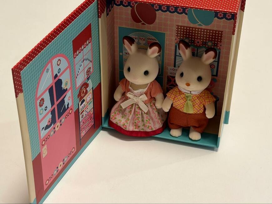 キャンドゥ、ブック型ボックス M リカちゃん レトロポップの画像