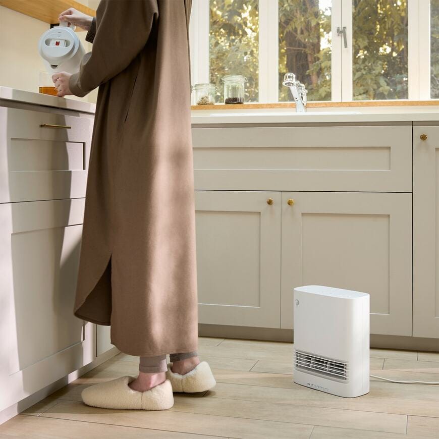 出所：無印良品公式　温風がすぐに出る　セラミックファンヒーター