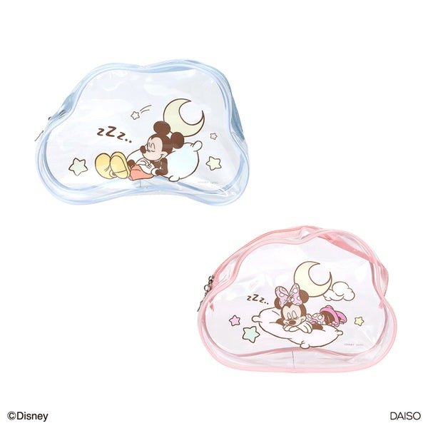 ダイソー公式　ダイカットポーチ（ミッキー／ミニー）ＤＣ９
