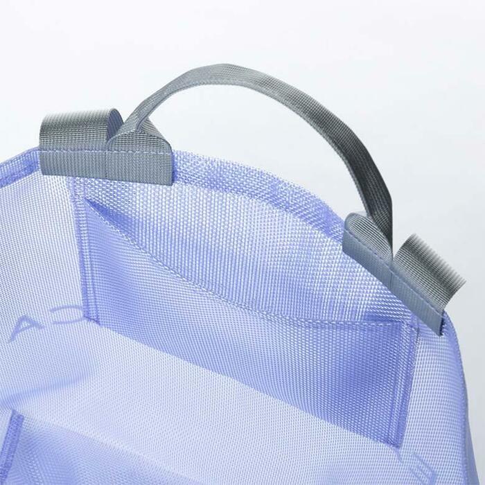 DEAN & DELUCA メッシュトートバッグ ライラック Lサイズ