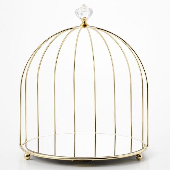 出所：ニトリ公式通販ニトリネット 【デコホーム商品】ケーキスタンド ゴールド(1段 カゴ型 SU246)