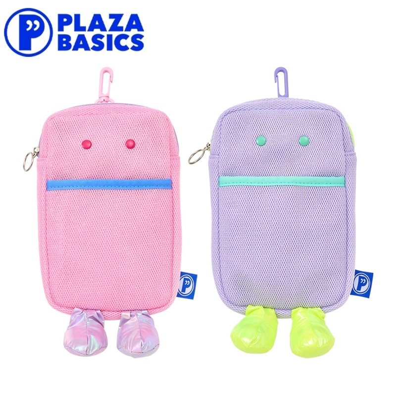 出所：PLAZA公式　ソフトフットメッシュポーチ