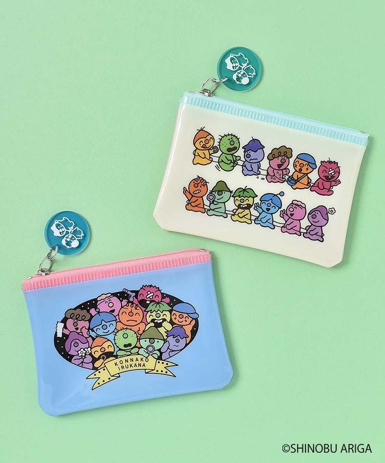 ブルーブルーエ公式 こんなこいるかなミニポーチ