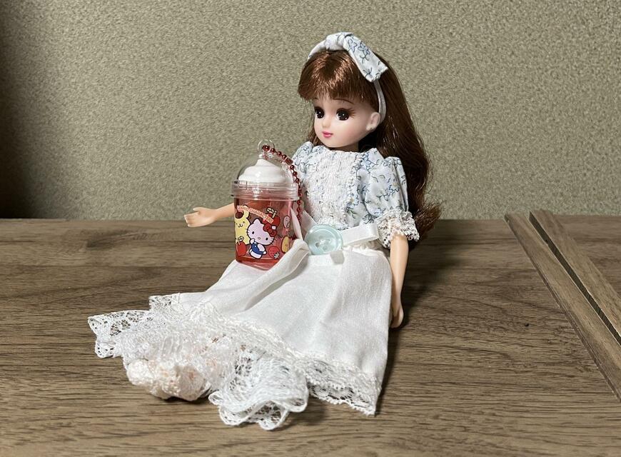 セリア、フラッペキーホルダー M/X リンゴ画像