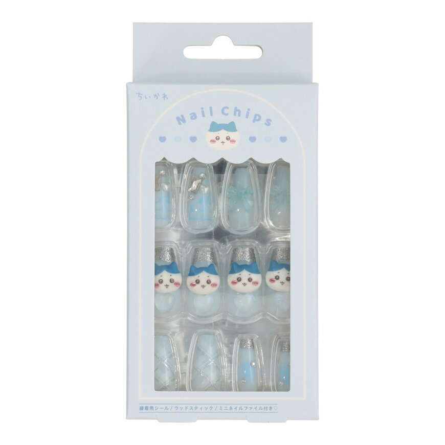 粧美堂株式会社　ちいかわ ネイルチップ〈ハチワレ〉
