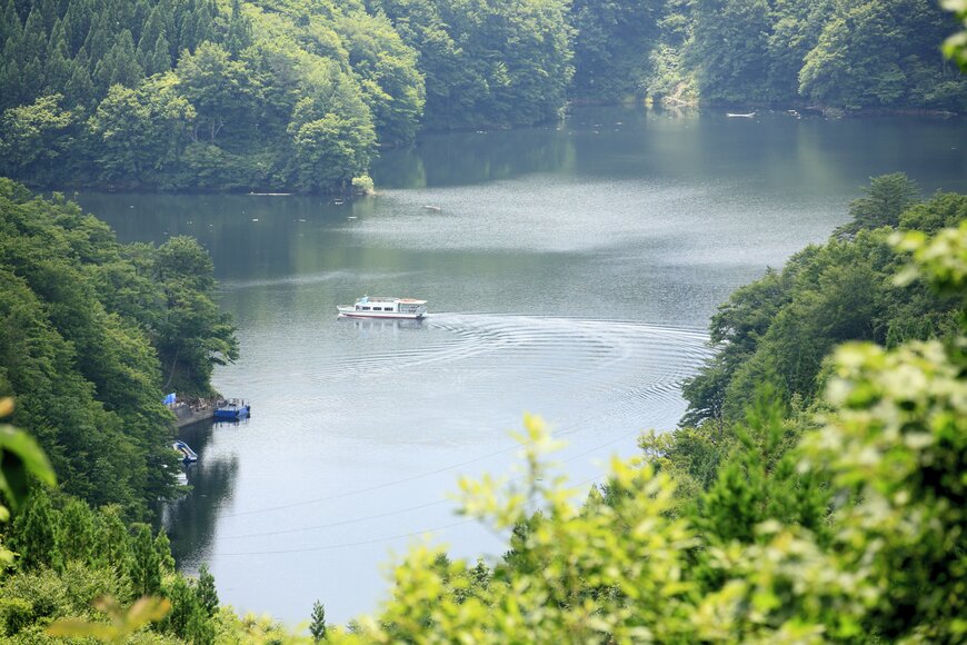 北秋田市の太平湖
