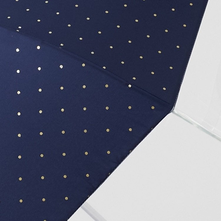 KEYUCA（ケユカ）公式通販サイト　【UVカット】長傘 晴雨兼用 ハーフビニール ラメドットの画像