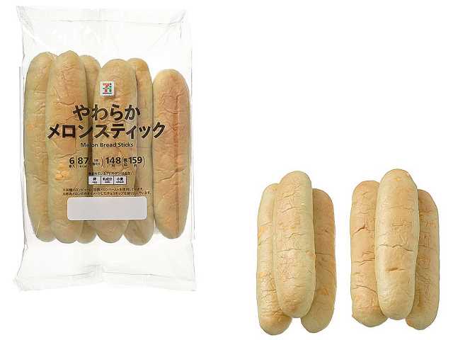 7プレミアム やわらかメロンスティック 6本入