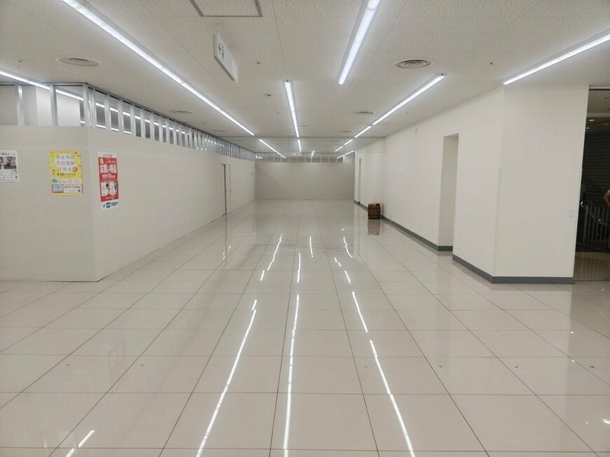 商業施設内のリミナルスペース