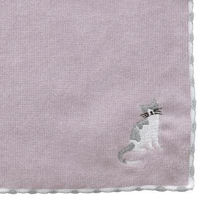 ニトリ、抗菌防臭ハンカチタオル(ネコ25x25)商品画像