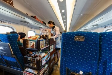 2024年1月29日から東海道新幹線の車内販売ワゴンを抽選販売！抽選の