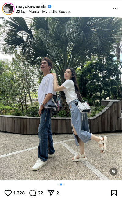 川﨑麻世のInstagram投稿