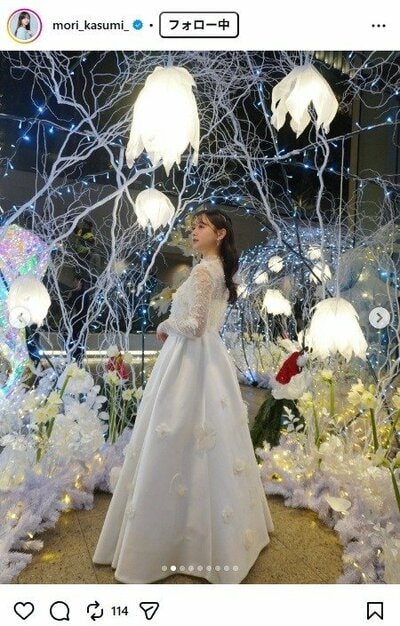 森香澄のInstagram投稿
