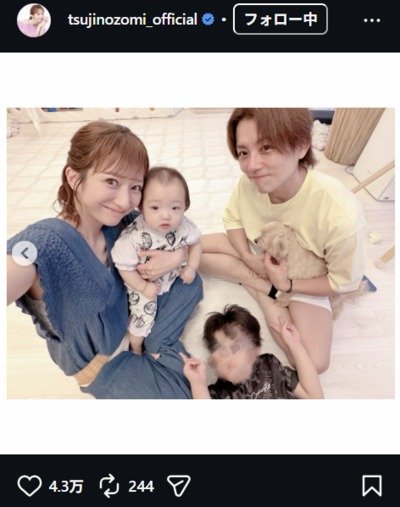 辻希美のInstagram投稿