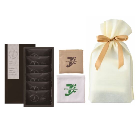 キャラメルサンドとエコバッグのオリジナルセット