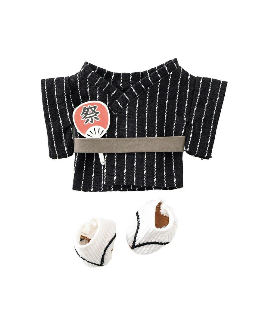 出所：パルグループ公式ファッション通販サイト 3COINS 推しぬい浴衣・ブラック